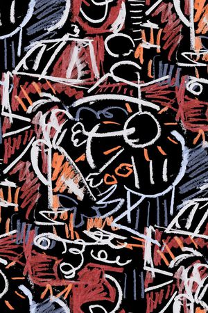 涂鸦印花华亿平台图片