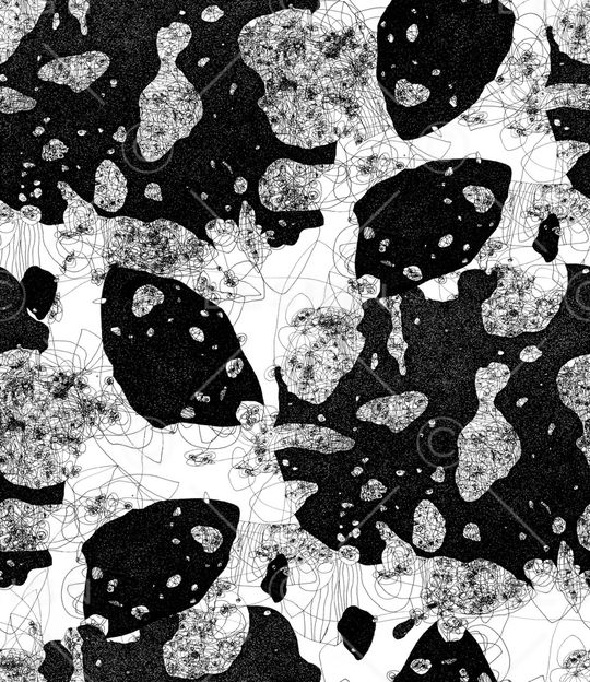 暗调肌理印花华亿平台图片