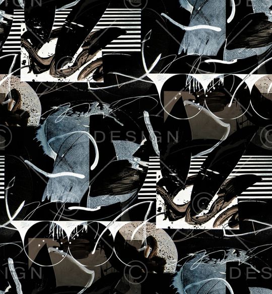 线条印花华亿平台图片