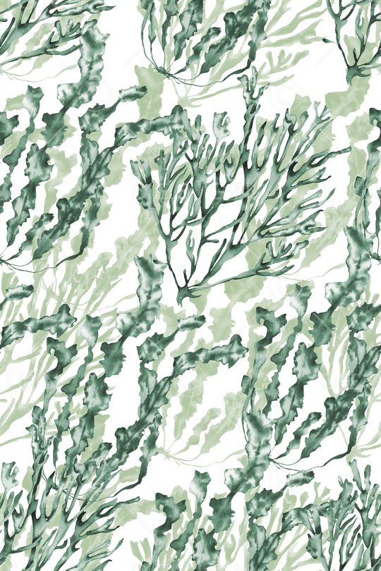 绿植树叶印花华亿平台图片