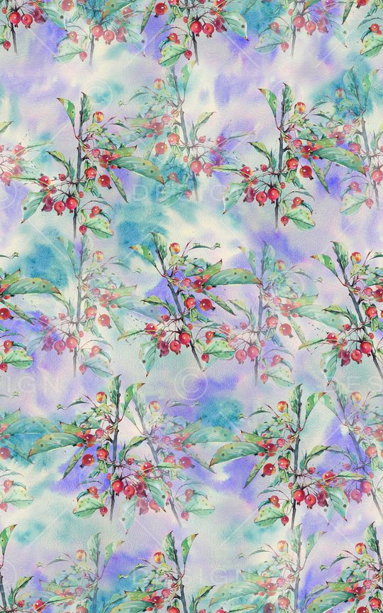 小清新印花华亿平台图片