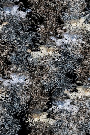 抽象男装印花华亿平台图片