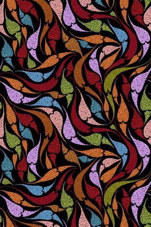 线条印花华亿平台图片