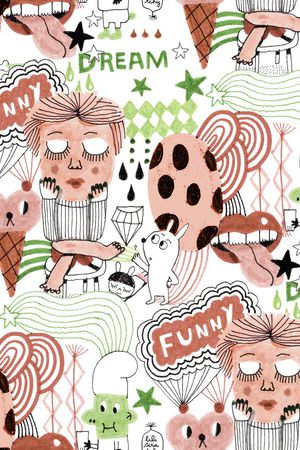 字母印花华亿平台图片