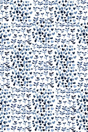 民族花卉印花华亿平台图片