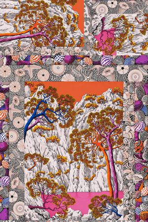 大牌风印花华亿平台图片