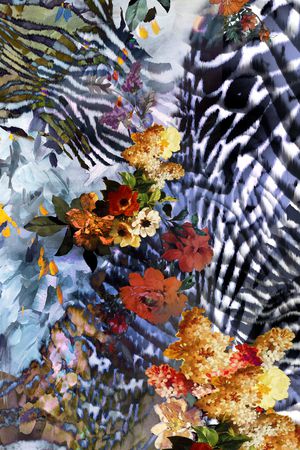 条纹印花华亿平台图片