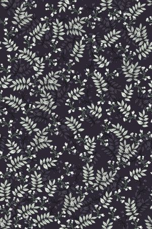 绿植树叶印花华亿平台图片