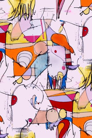 趣味印花华亿平台图片