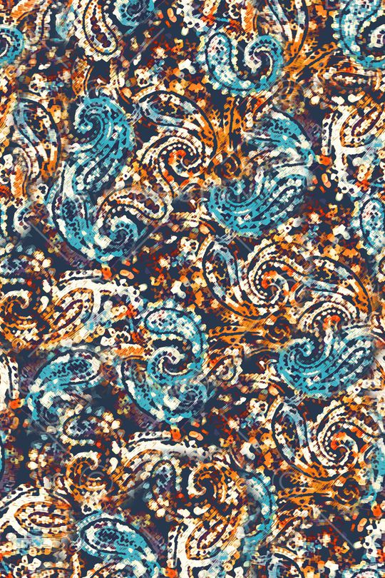 民族风印花华亿平台图片