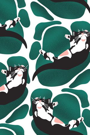 趣味印花华亿平台图片