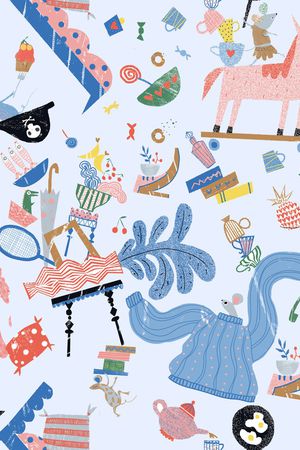 趣味印花华亿平台图片