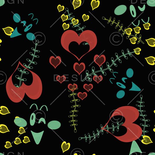 爱心印花华亿平台图片