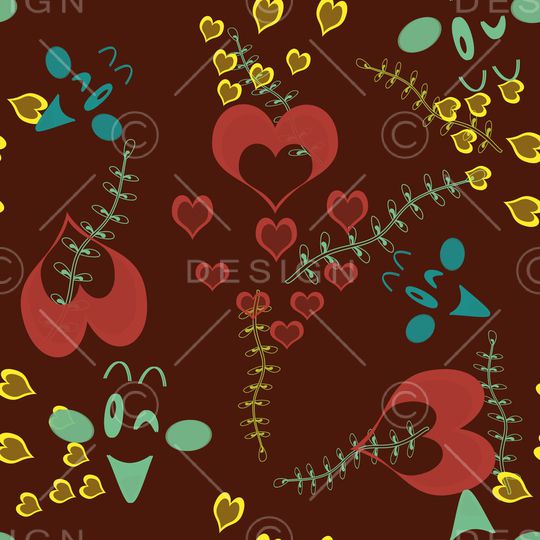 爱心印花华亿平台图片