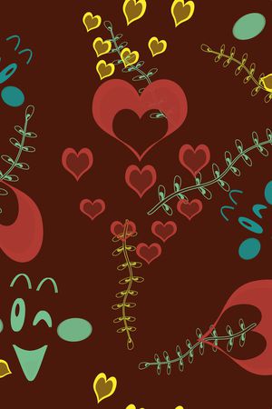 爱心印花华亿平台图片