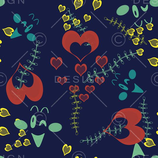 爱心印花华亿平台图片