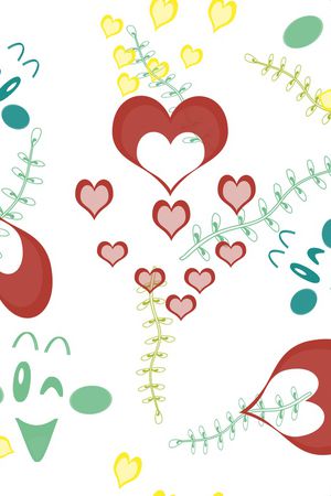 爱心印花华亿平台图片