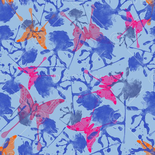 扎染华亿平台印花华亿平台图片