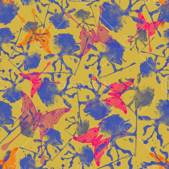 扎染华亿平台印花华亿平台图片