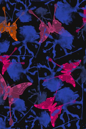 扎染华亿平台印花华亿平台图片