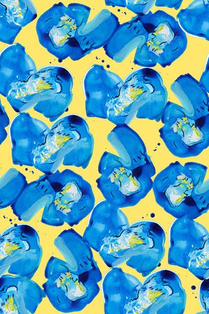 水彩印花华亿平台图片