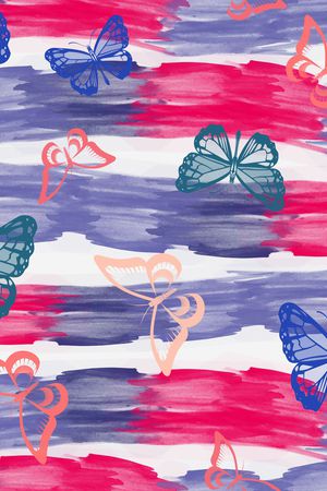 水彩印花华亿平台图片