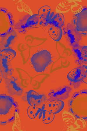 水彩印花华亿平台图片