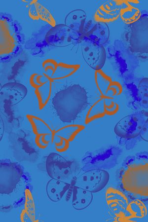 水彩印花华亿平台图片