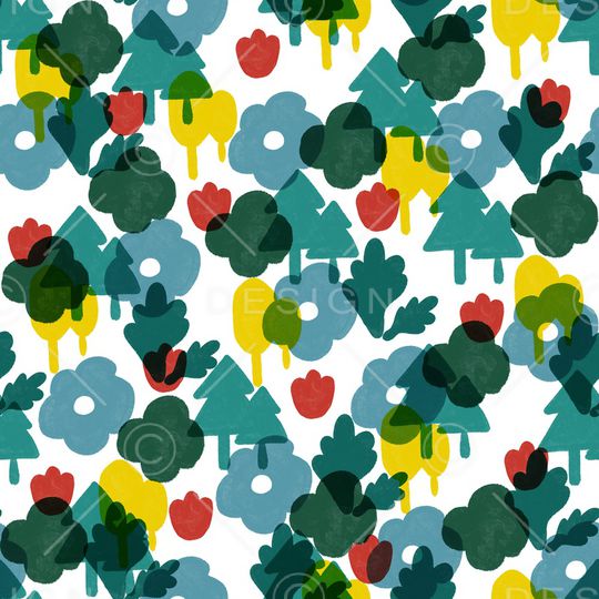 彩底花卉印花华亿平台图片