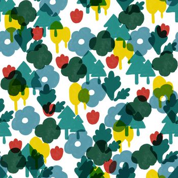 彩底花卉印花华亿平台图片