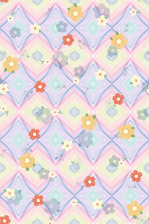 几何印花华亿平台图片