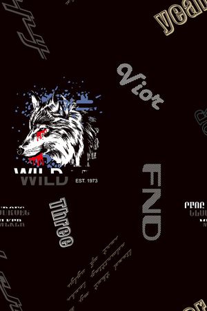 字母印花华亿平台图片