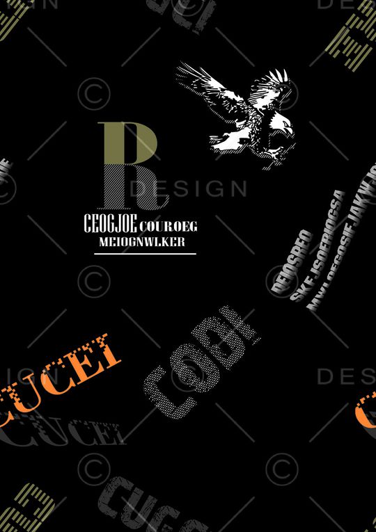 字母印花华亿平台图片