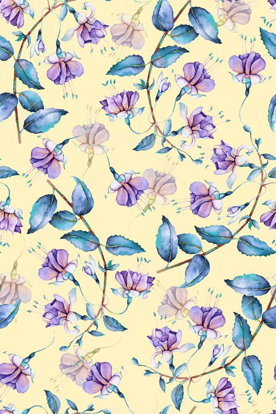 水彩印花华亿平台图片