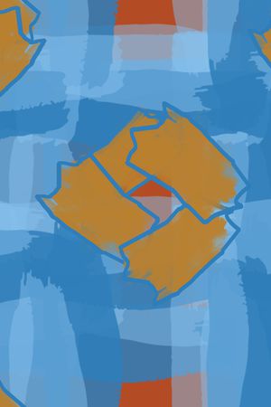 线条印花华亿平台图片