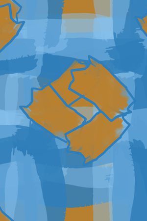 线条印花华亿平台图片