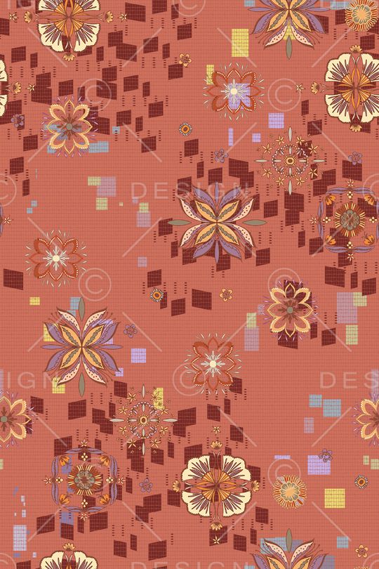 几何印花华亿平台图片