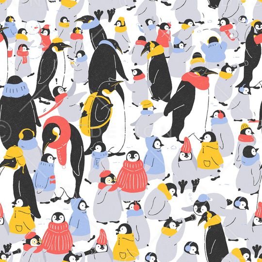 企鹅印花华亿平台图片