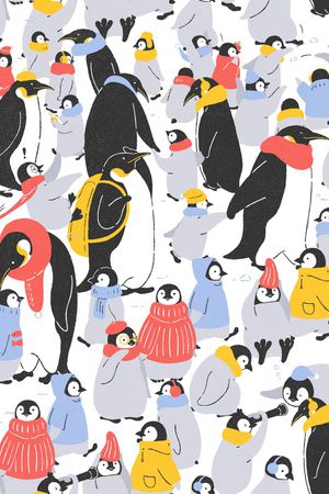 企鹅印花华亿平台图片