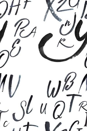 字母印花华亿平台图片