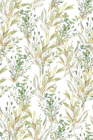 绿植树叶印花华亿平台图片