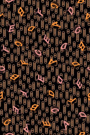 字母印花华亿平台图片