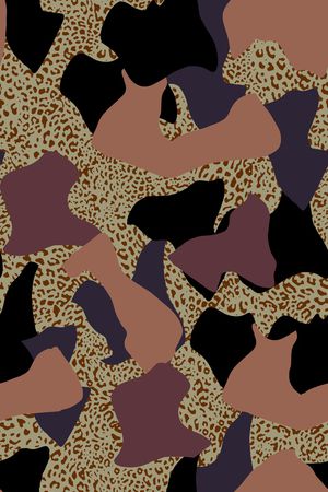 豹纹印花华亿平台图片