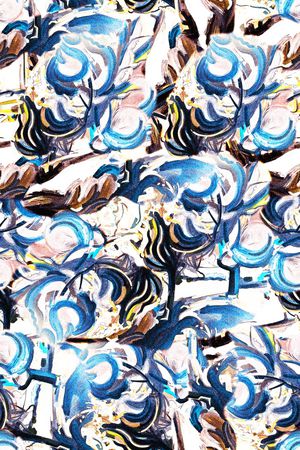 涂鸦印花华亿平台图片