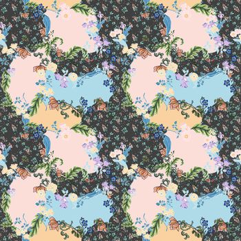 大牌风印花华亿平台图片