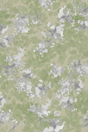 绿植树叶印花华亿平台图片