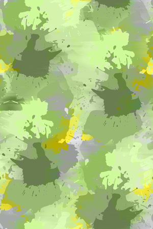 抽象男装印花华亿平台图片