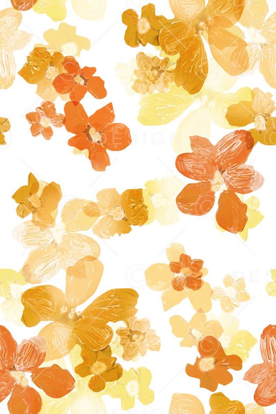 抽象花卉印花华亿平台图片