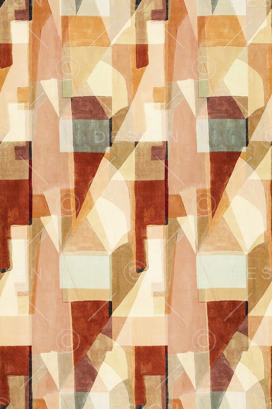 几何印花华亿平台图片