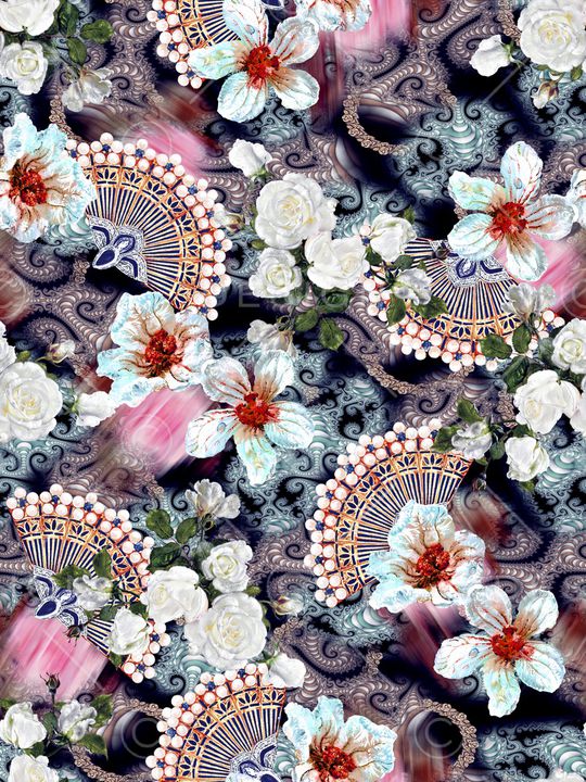 民族风印花华亿平台图片